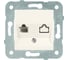 Компьютерная розетка Panasonic МОДУЛЬ RJ45, категория 5e, крем Karre Plus Panaso WKTT0404-2BG 1