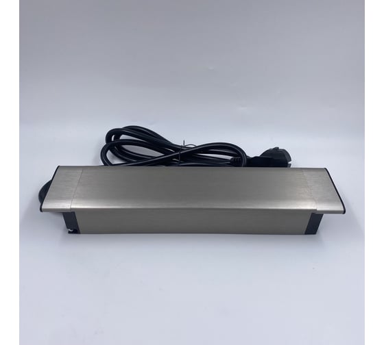 Встраиваемая выдвижная розетка Inrior на 2 ЕВРО, 2 USB, RJ45 и HDMI, WL-01-20