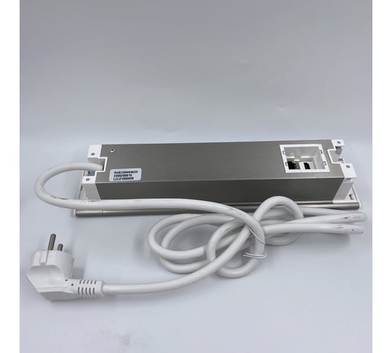 Встраиваемая выдвижная розетка Inrior на 2 ЕВРО, 2 USB, RJ45 и HDMI, WL-01-10