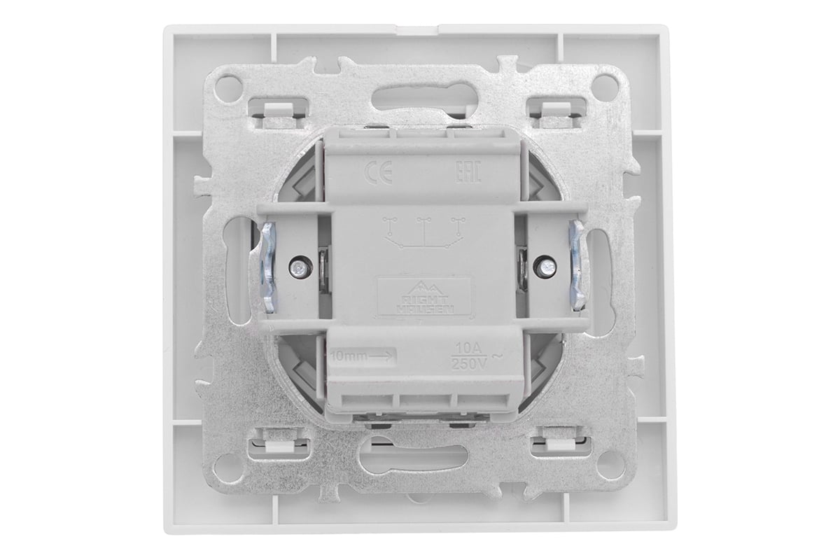 1-клавишный выключатель EKF Минск СП, с индикатором 10А, белый Basic  ERV10-121-10 - выгодная цена, отзывы, характеристики, фото - купить в  Москве и РФ