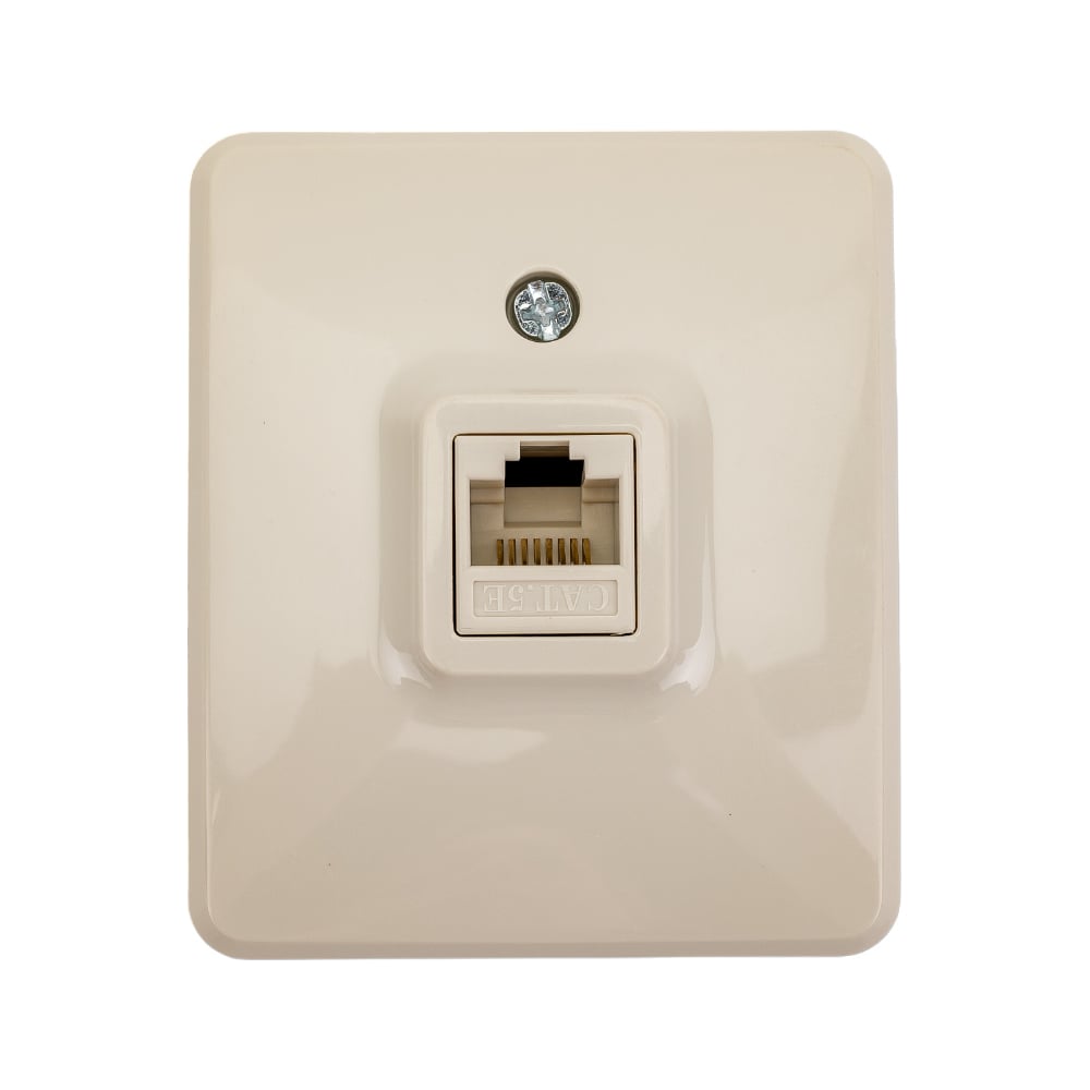 Информационная розетка ЭРА 11-3203-02, RJ45, ОУ, IP20, Эксперт ...