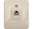 Информационная розетка ЭРА 11-3203-02, RJ45, ОУ, IP20, Эксперт, слоновая кость Б0020731 1