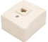 Информационная розетка ЭРА 11-3203-02, RJ45, ОУ, IP20, Эксперт, слоновая кость Б0020731 3