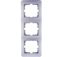 3-ая вертикальная рамка LEZARD KARINA LIFE б/вст жемчужно-белый перламутр 708-3000-153