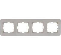 4-ая горизонтальная рамка LEZARD KARINA LIFE б/вст крем 708-0300-149