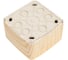 Розетка Lezard VIOLA с заземлением керамика белёный дуб 751-5200-122 3