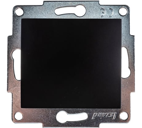 Выключатель Lezard KARINA чёрный бархат 707-4288-100