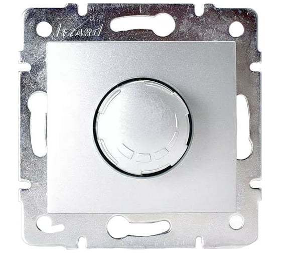Диммер Lezard KARINA 1000W матовое серебро 707-4388-157 1