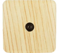 Розетка ТВ Lezard VIOLA оконечная, белёный дуб 751-5200-130