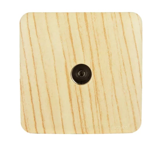 Розетка ТВ Lezard VIOLA оконечная, белёный дуб 751-5200-130