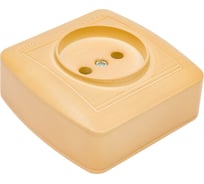 Розетка Lezard DEMET, без заземления, ясень 711-4700-121