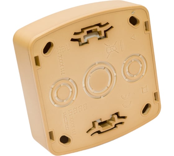 Розетка Lezard DEMET, без заземления, ясень 711-4700-121