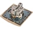Розетка Lezard DERIY с заземлением, кремовый 702-0303-122B 2