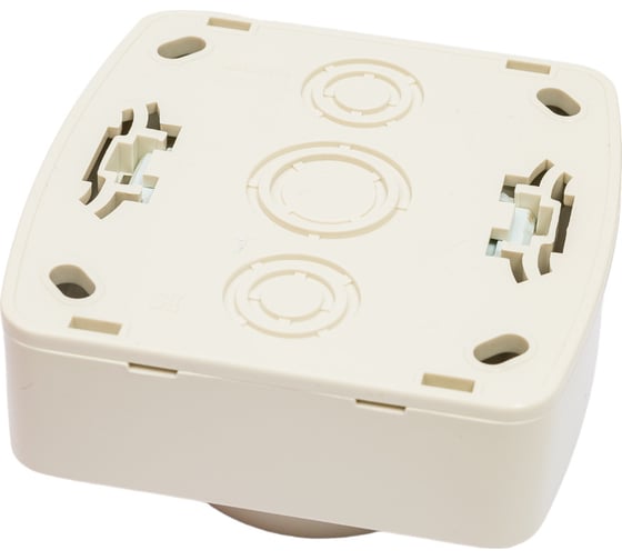 Розетка Lezard DEMET с заземлением, кремовый 711-0300-122