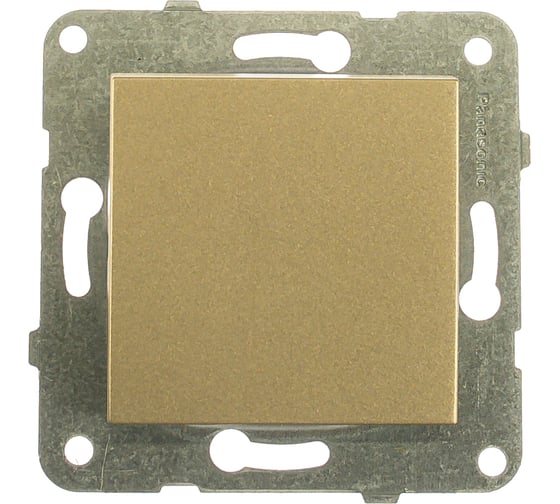 Выключатель Panasonic МОДУЛЬ 1кл бронза Karre Plus 54851 WKTT0001-2BR-RES 1