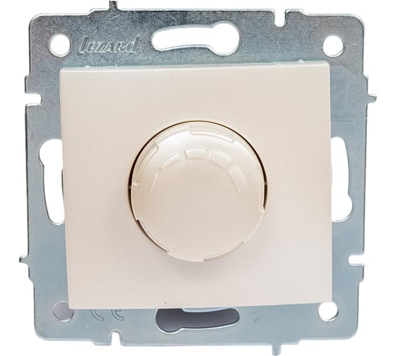 Диммер LEZARD KARINA, 1000W, жемчужно-белый перламутр 707-3088-157 1