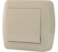 Проходной выключатель Lezard DEMET, крем, 711-0300-105