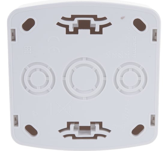 Розетка Lezard DEMET, ТВ, оконечная, белый, 711-0200-130