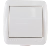 Выключатель Lezard NATA кремовый 710-0300-100