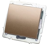Выключатель Lezard RAIN, бронза, матовый, 703-3188-100