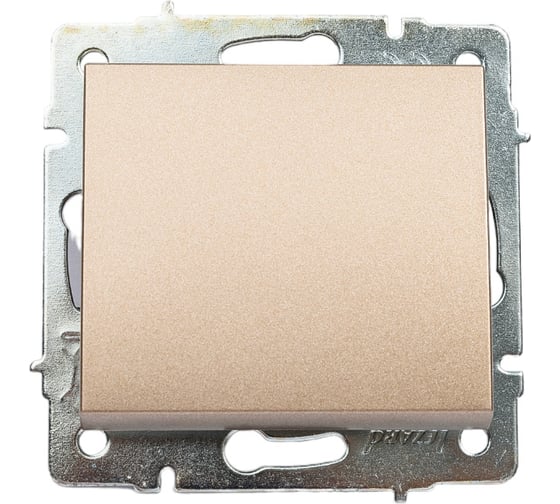 Выключатель Lezard RAIN, бронза, матовый, 703-3188-100