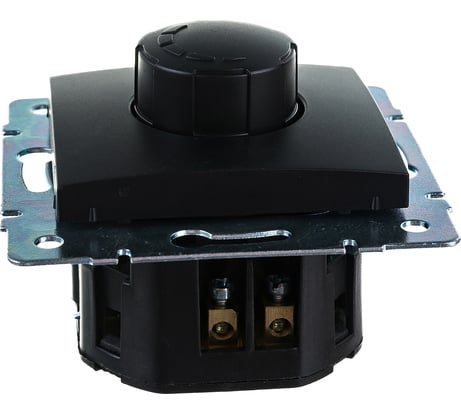 Диммер Lezard KARINA, 800 Вт, чёрный бархат, 707-4288-115