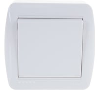 Выключатель Lezard DEMET, белый, 711-0200-100