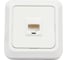 Компьютерная розетка IN HOME RJ-45 BOLLETO белая 7035 4690612018294 4