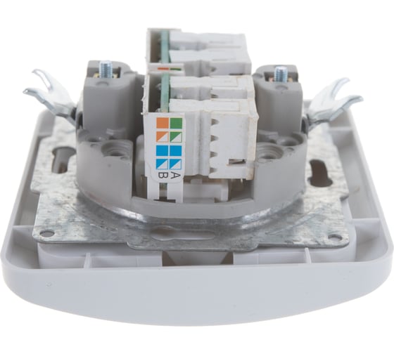Компьютерная двойная розетка IN HOME RJ-45 CLASSICO белая 2136 4690612018300