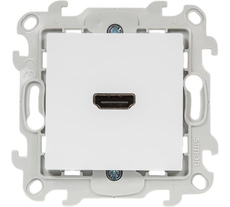 Коннектор Simon HDMI 1.4, белый 2411094-030