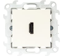 Коннектор Simon HDMI 1.4, слоновая кость 2411094-031