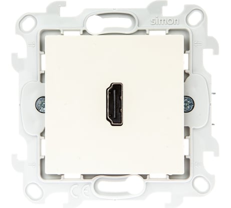 Коннектор Simon HDMI 1.4, слоновая кость 2411094-031
