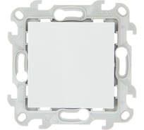 Кнопочный выключатель Simon белый 2450150-030