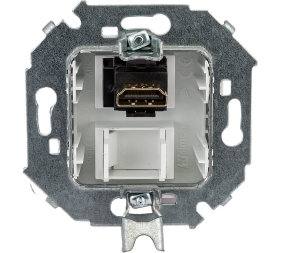Розетка Simon HDMI, белый 1591407-030