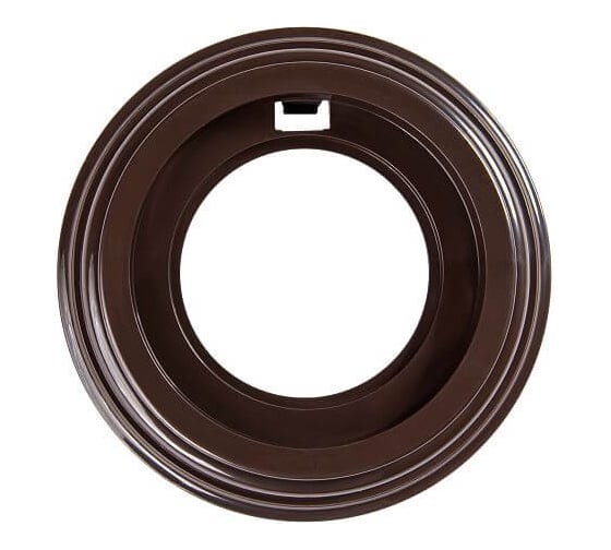 Рамка Electraline 1 постовая коричневая BF1-610-22