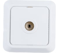 Розетка UNIVersal Олимп TV белая О0027