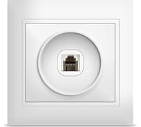 Розетка UNIVersal Севиль TF белая С0034