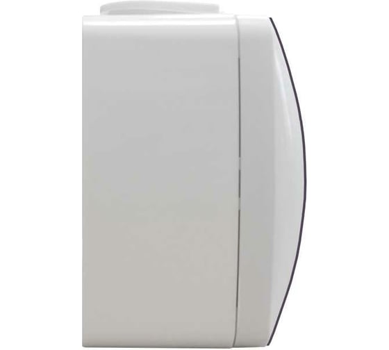 Розетка UNIVersal Клио с/з IP44 белая К2228
