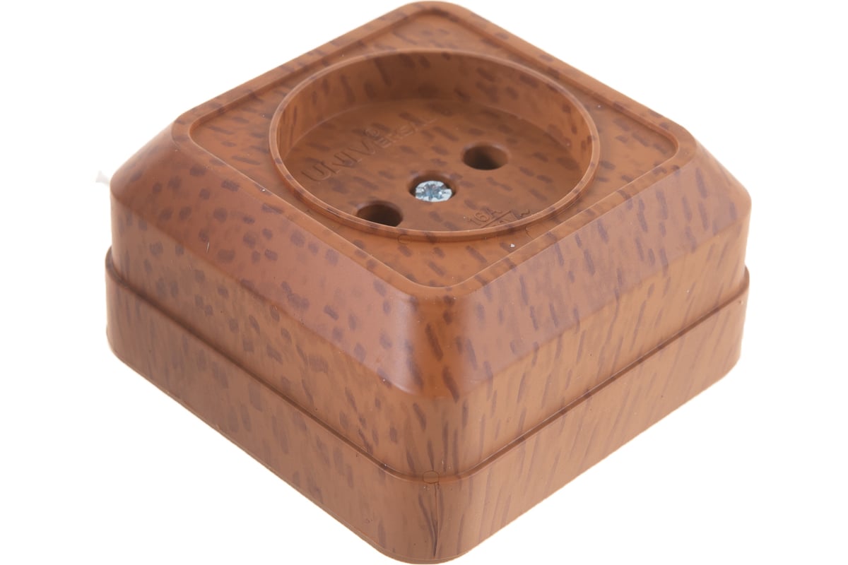 Розетка UNIVersal Олимп б/з бук 7946789 - выгодная цена, отзывы ...