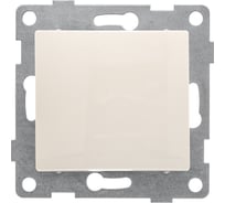 Механизм перекрестного выключателя GUSI ELECTRIC Bravo 1 клавиша, СУ, 10А, 250В, бежевый С10В7-003