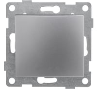 Механизм перекрестного выключателя GUSI ELECTRIC Bravo 1клавиша, СУ, 10А, 250В, серебро С10В7-004