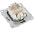 Механизм телефонной розетки GUSI ELECTRIC Bravo RJ12, одинарной, СУ, графит С10Т1-010 4