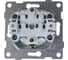 Механизм розетки с крышкой GUSI ELECTRIC Bravo 1-ой с/з с з/ш, СУ, 16А, 250В, серебро С10Р91-004 4