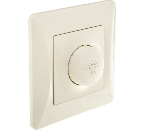 Диммер GUSI ELECTRIC Ugra 500W, СУ, бежевый С11Д6-003-СБ 1