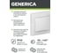 Выключатель GENERICA КВАРТА 1кл в сборе скр ,бел EVK10-K01-10-DM 3