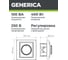 Светорегулятор поворотный GENERICA KVARTA 400Вт ВСР10-1-0-КБ белый EDK10-K01-03-DM 4