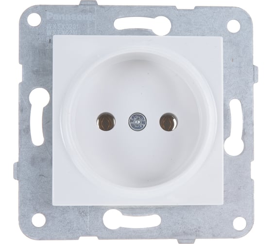 Розетка Panasonic МОДУЛЬ б/з белая Karre Plus 54912 WKTT0201-2WH 1