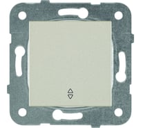 Переключатель Panasonic 1кл проходной бронза Karre Plus 54849 WKTT0003-2BR-RES