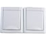 Блок розетка Panasonic 2гн с/з с крышкой горизонтальный белый IP54 PACIFIC Pan WPTC4800-2WH 1