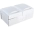 Блок розетка Panasonic 2гн с/з с крышкой горизонтальный белый IP54 PACIFIC Pan WPTC4800-2WH 2